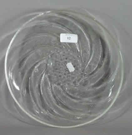 Rene Lalique Plate Poissons