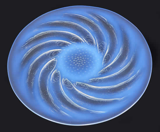 Rene Lalique Plate Poissons