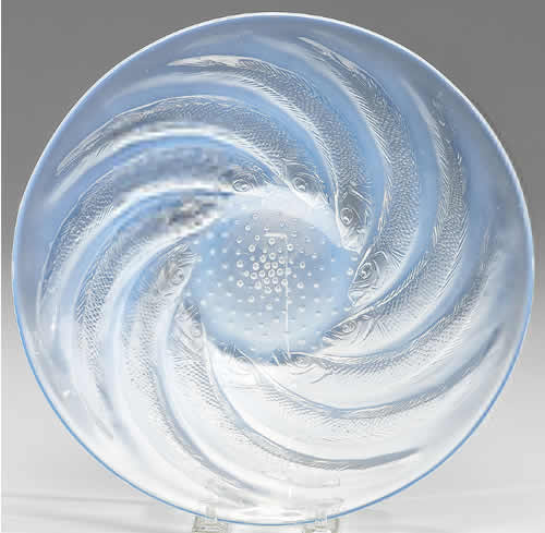 Rene Lalique Plate Poissons