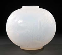 Rene Lalique Vase Poissons