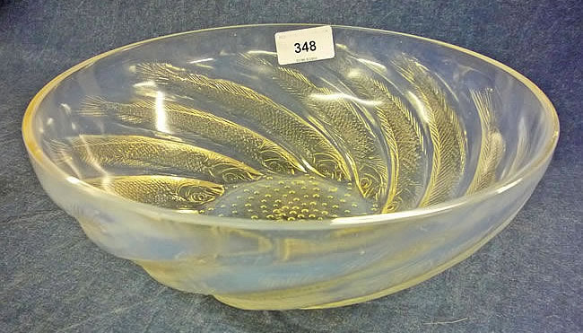 Rene Lalique Bowl Poissons