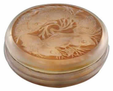 Rene Lalique Poissons Box
