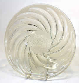 Rene Lalique Opalescent Plate Poissons