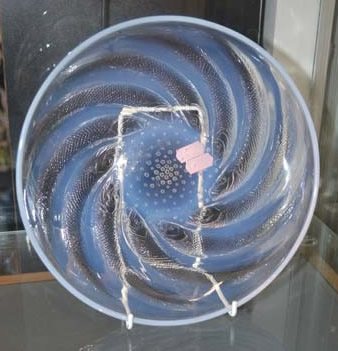 Rene Lalique Shallow Bowl Poissons