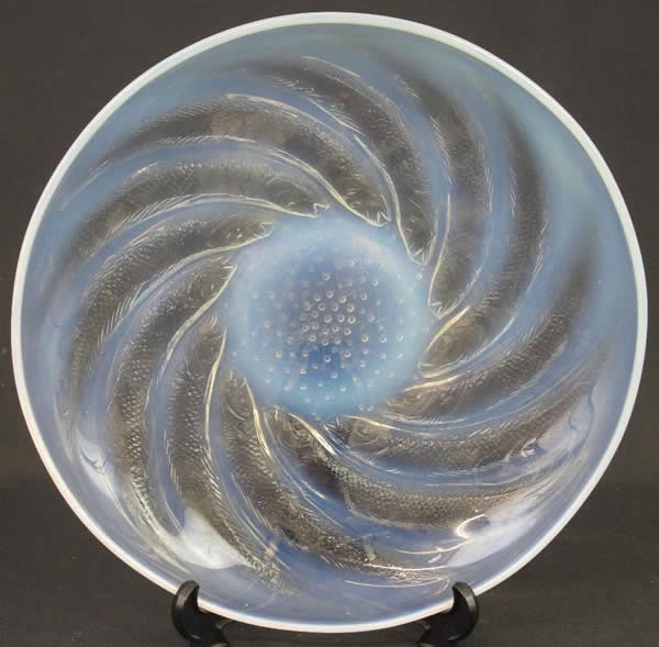 Rene Lalique Shallow Bowl Poissons