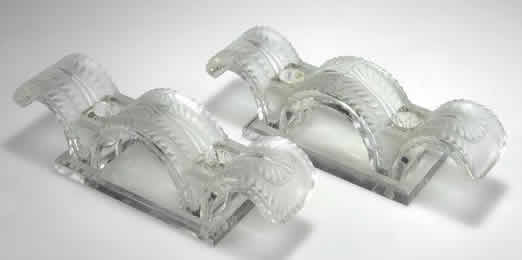 Rene Lalique Porquerolles Candleholder