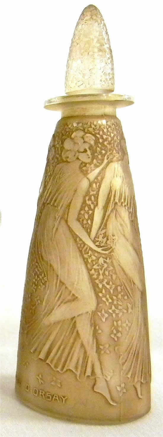 Rene Lalique Perfume Bottle Posie D'Orsay