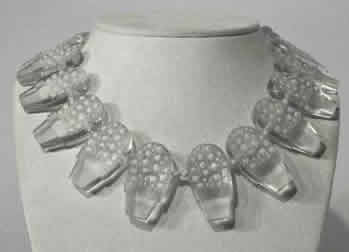 Rene Lalique Pots De Muguet Necklace