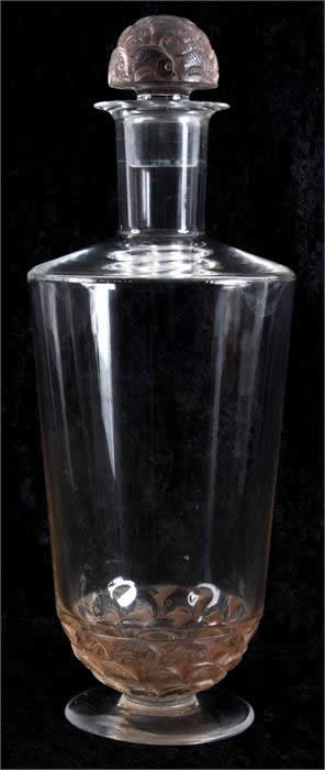 Rene Lalique Decanter Pouilly