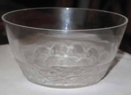 Rene Lalique Finger Bowl Pouilly