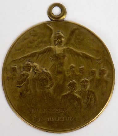 Rene Lalique Pendentif Pour Les Blesses De La Tuberculose