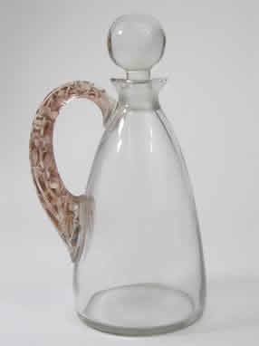 Rene Lalique Decanter Prunelles