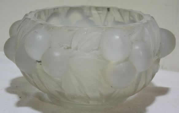 Rene Lalique Vase Prunes