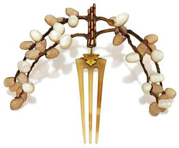 Rene Lalique Pussy Willows Tiara