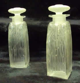Rene Lalique Perfume Bottle Quatre Cigales