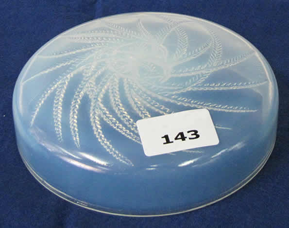 Rene Lalique Box Top Quatre Flacons