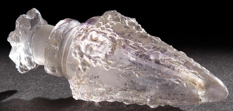 Rene Lalique Perfume Bottle Quatre Masques