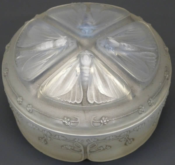 Rene Lalique Box Quatre Papillons
