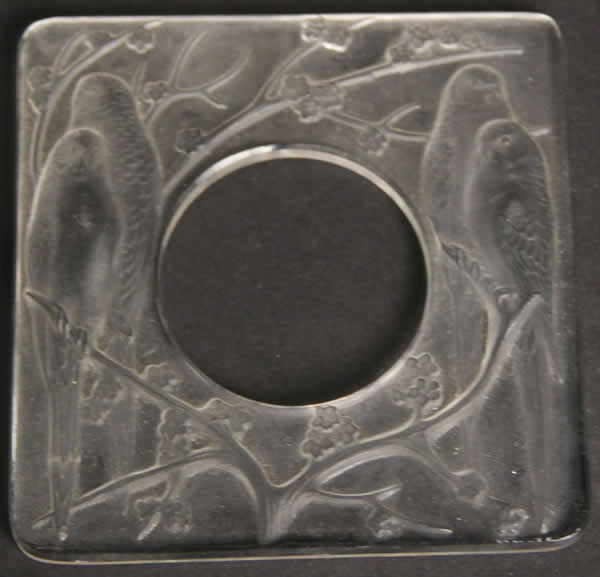 Rene Lalique Frame Quatre Perruches