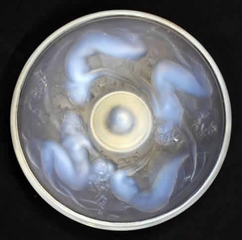 Rene Lalique Inkwell Quatre Sirenes