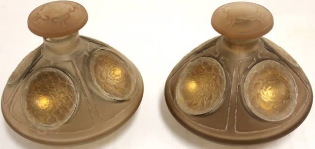 Rene Lalique Perfume Bottle Quatre Soleils