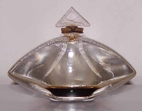 Rene Lalique Perfume Bottle Quelques Fleurs