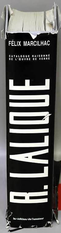 Rene Lalique Book R. Lalique Catalogue Raisonne 1989