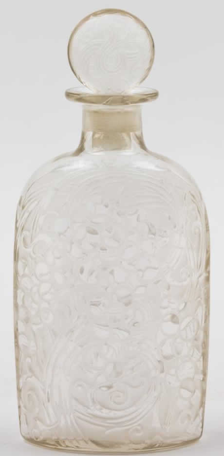 Rene Lalique Decanter Raisins