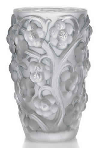 Rene Lalique Vase Raisins