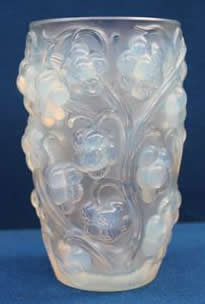 Rene Lalique Vase Raisins