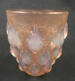 Rene Lalique Vase Rampillon