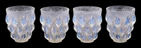 Rene Lalique Vase Rampillon