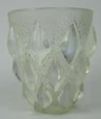 Rene Lalique Vase Rampillon