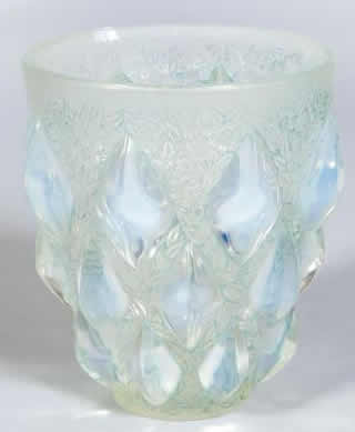 Rene Lalique Vase Rampillon