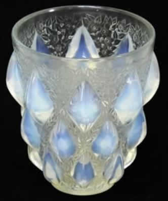 Rene Lalique Vase Rampillon