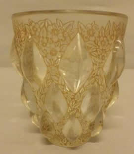 Rene Lalique Vase Rampillon