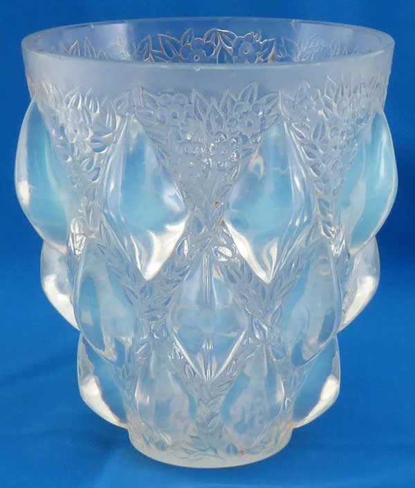 Rene Lalique Vase Rampillon