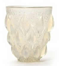 Rene Lalique Vase Rampillon