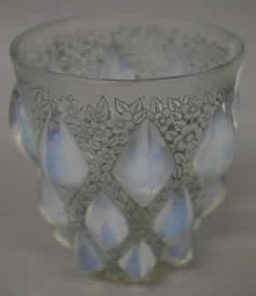 Rene Lalique Vase Rampillon