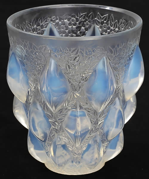 Rene Lalique Vase Rampillon