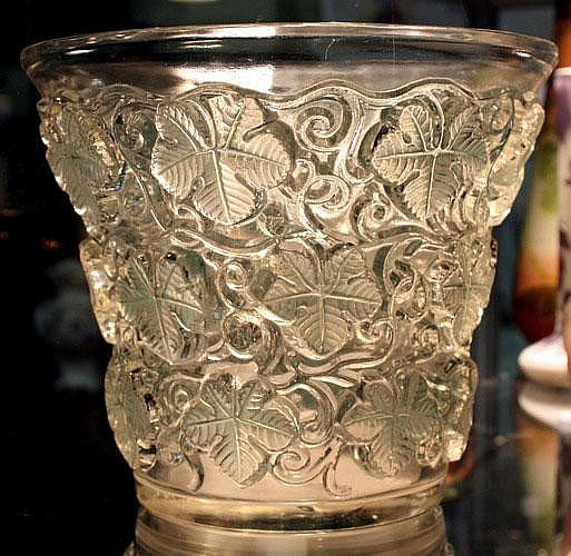 Rene Lalique Ice Bucket Reims