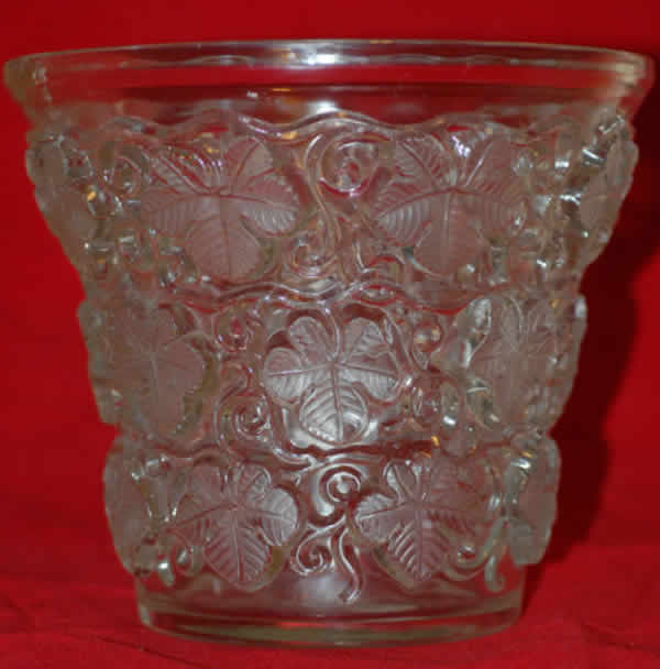 Rene Lalique Ice Bucket Reims