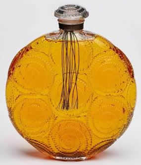 Rene Lalique Scent Bottle Relief