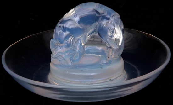 Rene Lalique Ash Receiver Renard