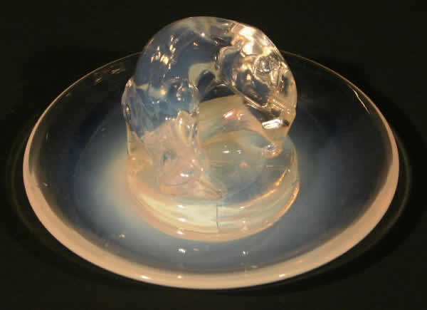 Rene Lalique Renard Ashtray