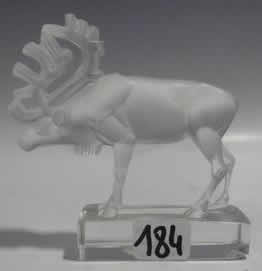 Rene Lalique Paperweight Renne