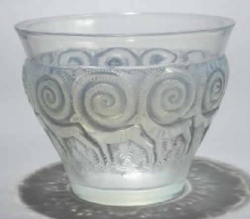 Rene Lalique Vase Rennes