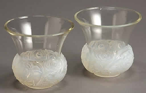 Rene Lalique Vase Renoncules