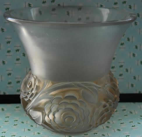Rene Lalique Vase Renoncules