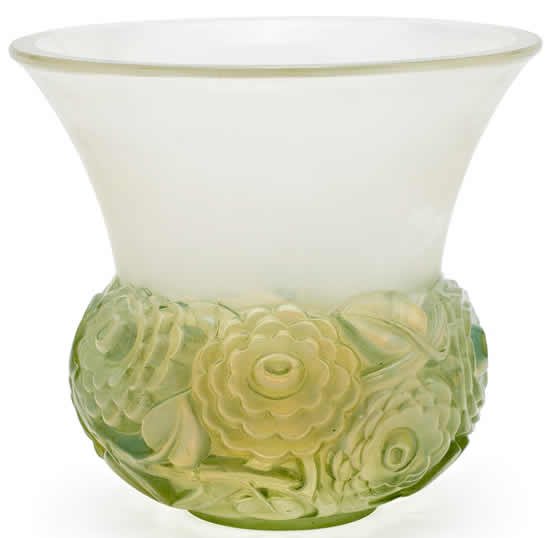 Rene Lalique Vase Renoncules